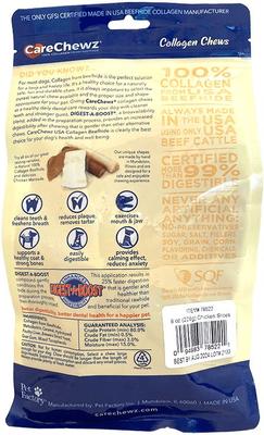 CareChewz Collagen Rovers - Golosinas masticables para perros con sabor a pollo (23 cm), 6 unidades