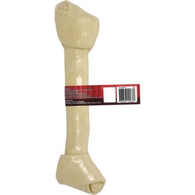 Hueso anudado masticable para perros de piel de res de 14 a 15 pulgadas