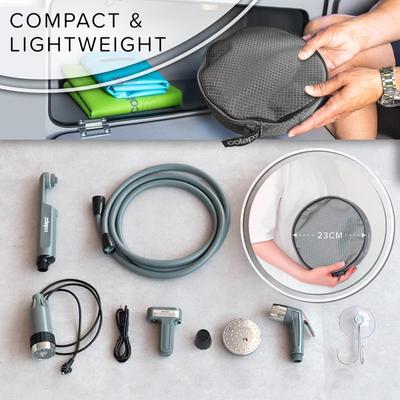 Rechargeable Portable Shower, Gray