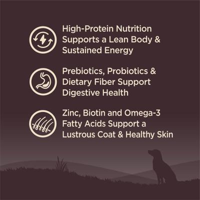 CORE Grain-Free Wild Game Duck, Lamb Meal, Boar & Rabbit Recipe Natural Dry Dog Food, 26-lb bag