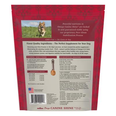 Omega Canine Shine Skin & Coat Dog Supplement, 2-lb bag