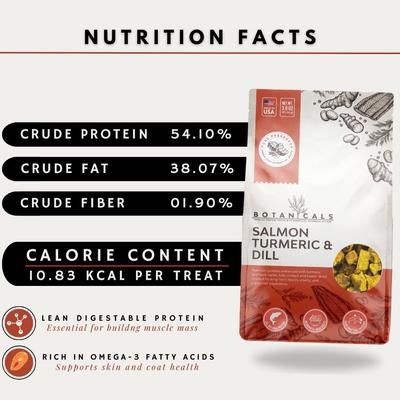 Pure Preserved Botanicals Freeze-Dried Salmon Dog Treats, 3.0-oz bag