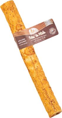 Nothin' To Hide Large Roll 10-inch Bully Flavor Dog Chews, 2 count