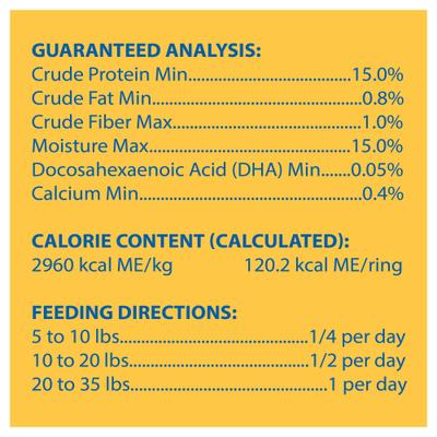 Puppy Teething Rings Taste of Texas Chicken Fajitas Flavor Dog Dental Treats, 3 count