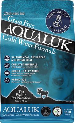 Grain-Free Aqualuk Cold Water Formula Dry Dog Food, 25-lb bag