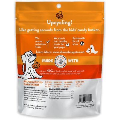 Halloween Punk'n Spirit Pumpkin Soft Baked Dog Treats, 6-oz bag