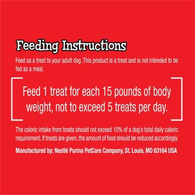 Beef & Cheese Flavor Adult Soft & Chewy Dog Treats, 26-oz pouch