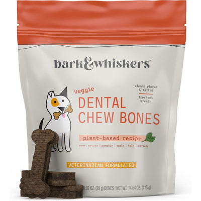 Veggie Chew Bones Dental Treats. 415 g. - Bark & Whiskers
