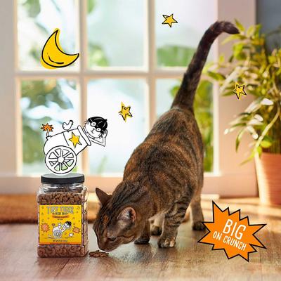 Bundle: Tiny Tiger Chunks in EXTRA Gravy Beef & Poultry Recipes Grain-Free Canned Food + Crunchy Bunch, Chicken Cannonball, Chicken Flavor Cat Treats