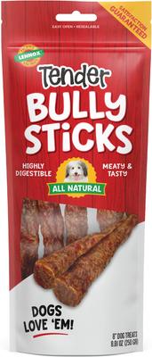 Tender 4.5-inch Bully Sticks Dog Treats, 4-oz bag