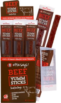 Pork Yumm Sticks Human Grade Pork Dog Treats, 24 count