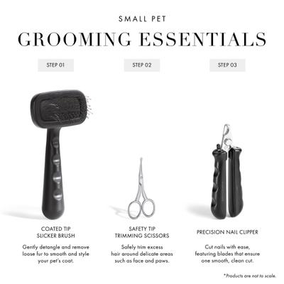 Stainless Steel Dog & Cat Safety Tip Trimming Scissors