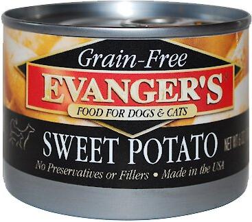 Grain-Free Sweet Potato Canned Dog & Cat Food Supplement, 12.8-oz, case of 12