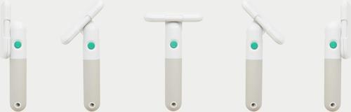 Cat Hair Removal Steering Comb, Grey