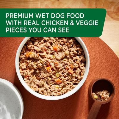 Bundle: Rachael Ray Nutrish Real Chicken & Veggies Recipe Dry Food + Real Chicken & Apple Canned Dog Food