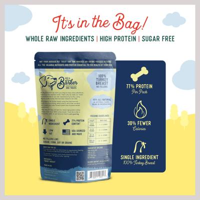 Golosinas de cecina para perros Double Turkey Strips, bolsa de 10 oz, caja de 2