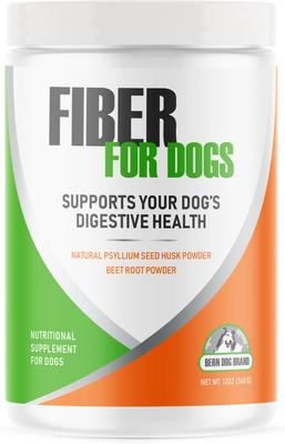 Fiber for Dogs Digestive, Diarrhea, Constipation & Anal Gland Dog Supplement, 6-oz jar