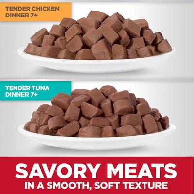 Bundle: Hill's Science Diet Adult Healthy Cuisine Roasted Chicken & Rice Medley Canned Food + Adult 7+ Tender Dinner Variety Pack Cat Food