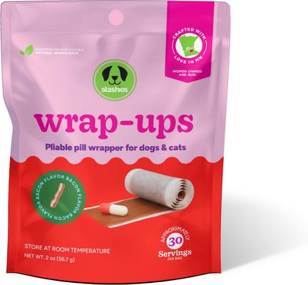 Wrap-Ups Cheese Pill Wrapper Dog & Cat Treat, 30 count