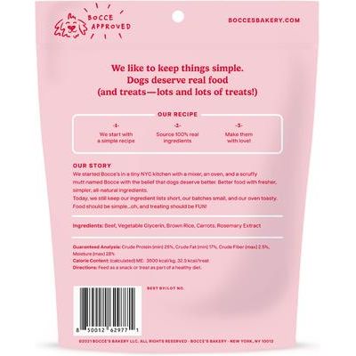 Golosinas para perros Grazers Beef Jerky, bolsa de 4 oz