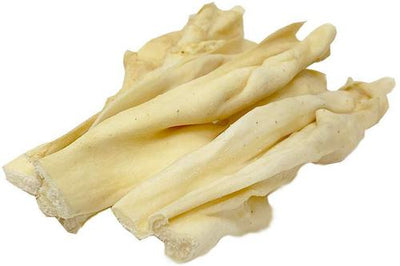 Tiras de mejillas de cordero, premios para perros, bolsa de 8 oz