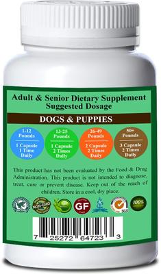 Yelp para suplemento de algas marinas para perros, 90 unidades