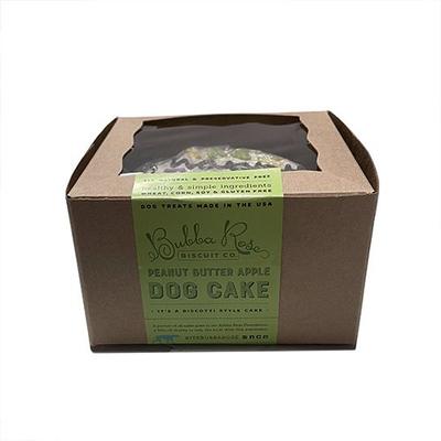 Galletas crujientes unisex con sabor a mantequilla de maní natural para cumpleaños de perros, 1 unidad