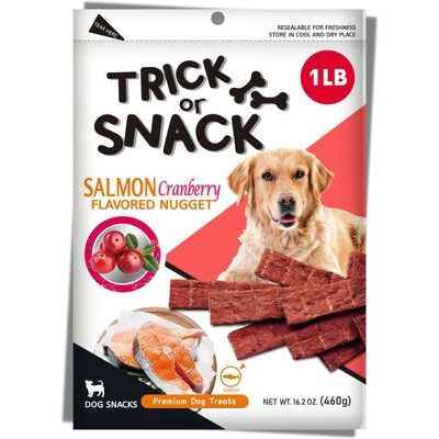 Salmon & Blueberry Flavored Nugget Dog Treats, 1-lb bag