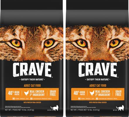 with Protein from Salmon & Ocean Fish Adult Grain-Free Dry Cat Food, 10-lb bag