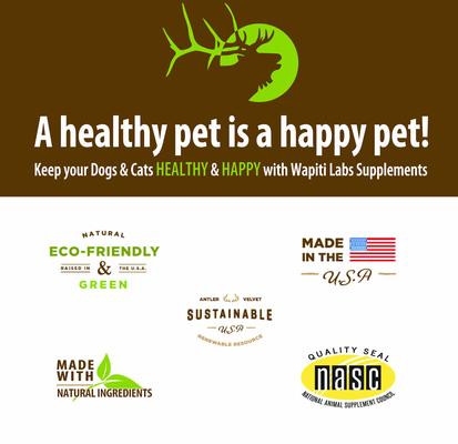 Senior Mobility Elk Velvet Antler Tablets Dog Supplement, 60 count