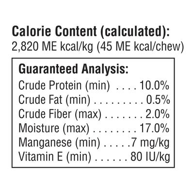 Real Chicken Mini Chews Dog Treats, 30 count