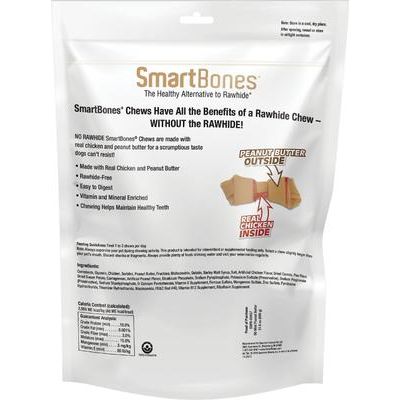 Mini golosinas de mantequilla de maní para perros, 56 unidades