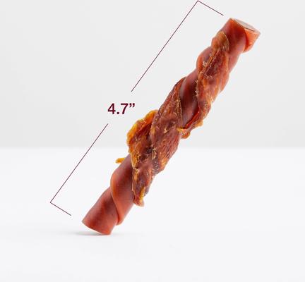 Chicken Wrapped Stuffed Twistz Dog Treats, 10 count