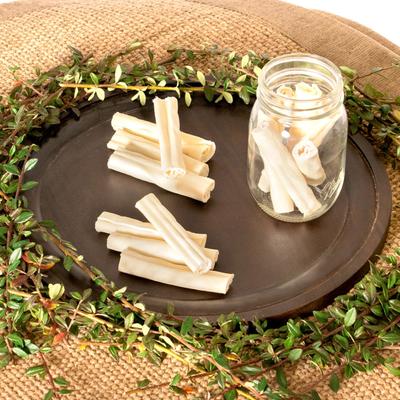 American Beefhide 3 to 3.5-inch Mini Rolls Natural Flavored Chewy Dog Treats, 14 count