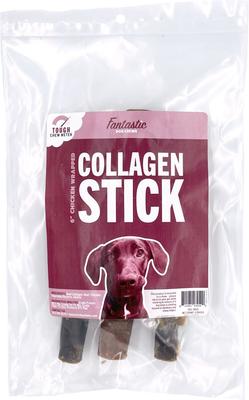6-inch Collagen Sticks with Chicken Dog Chews, 3 count
