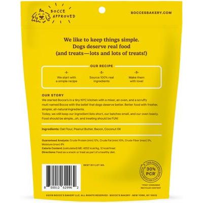 Galletas crujientes para perros Everyday Bac'N Nutty Biscuits, bolsa de 5 oz