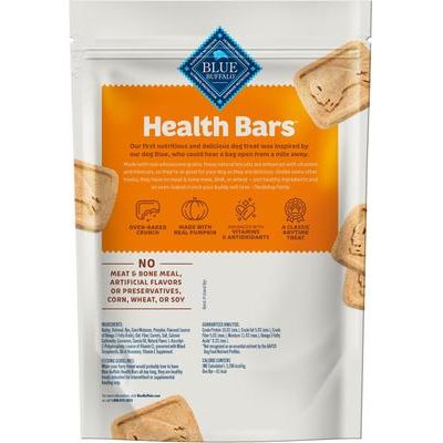 Barritas saludables horneadas con calabaza y canela para perros, 16 oz