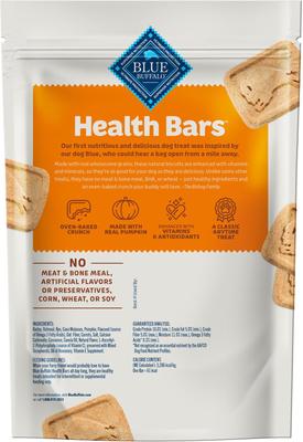 Health Bars Baked with Pumpkin & Cinnamon Dog Treats, 16-oz