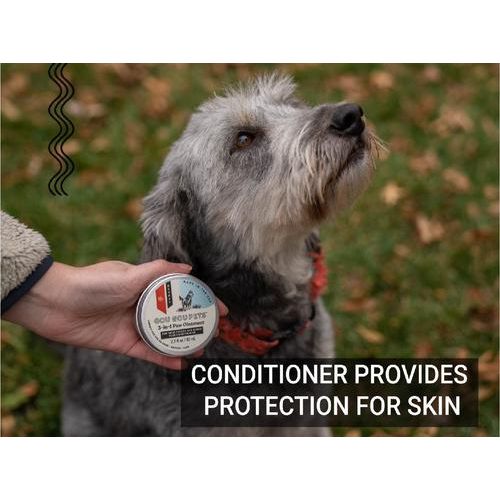 Ungüento 3 en 1 para patas de perros y gatos, botella de 2 onzas líquidas, 1