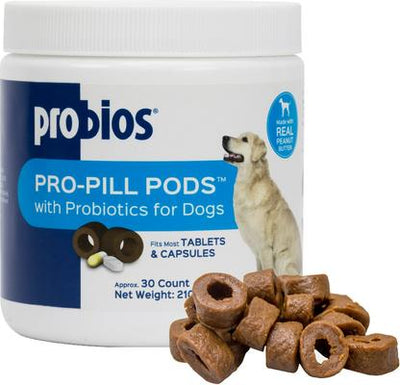 Pro-Pill Pods Peanut Butter Flavored Dog Treats, Large, 30 count