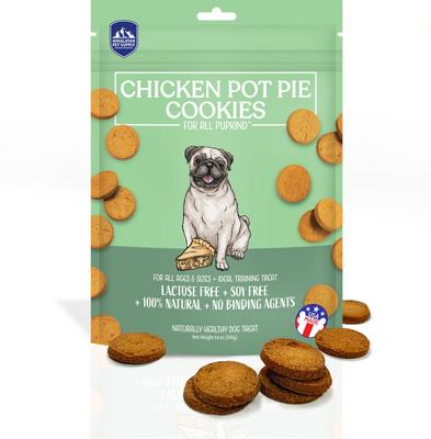 Grain-Free Peanut Butter Cookies Crunchy Dog Treats, 14-oz bag