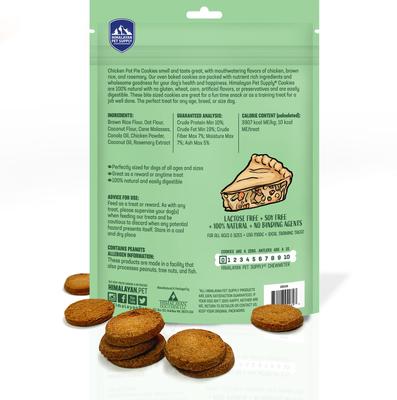 Galletas de pastel de pollo sin cereales, premios crujientes para perros, bolsa de 14 oz