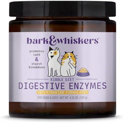 Digestive Enzymes Supplement, Perros y Gatos. 120 g. - Bark & Whiskers