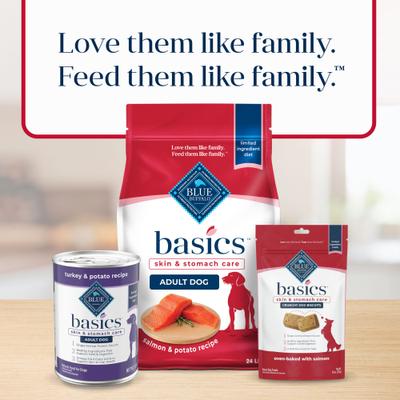 Basics Skin & Stomach Care Adult Salmon & Potato Recipe Dry Dog Food, 24-lb bag