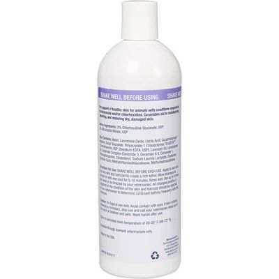 Champú para perros y gatos, botella de 16 onzas líquidas