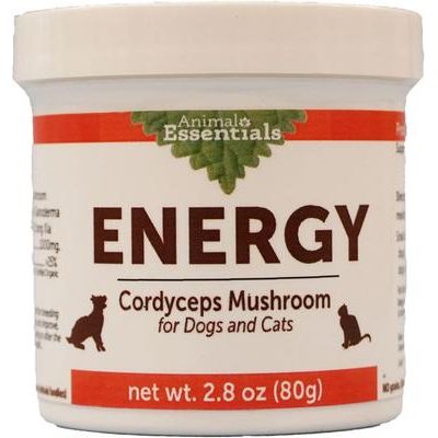 Energy Cordyceps Mushroom Cat & Dog Vitamin Supplement, 80-gm jar