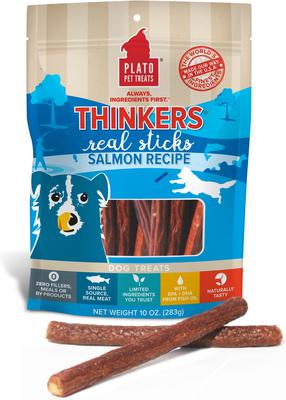Thinkers Salmon Recipe Dog Treats, 18-oz bag