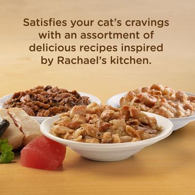 Bundle: Rachael Ray Nutrish Chicken Lovers Variety Pack + Ocean Lovers Variety Pack Wet Cat Food