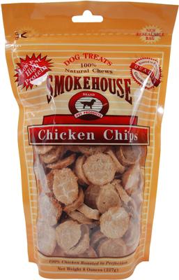 Galletas grandes de pollo con chips para perros, bolsa de 4 oz