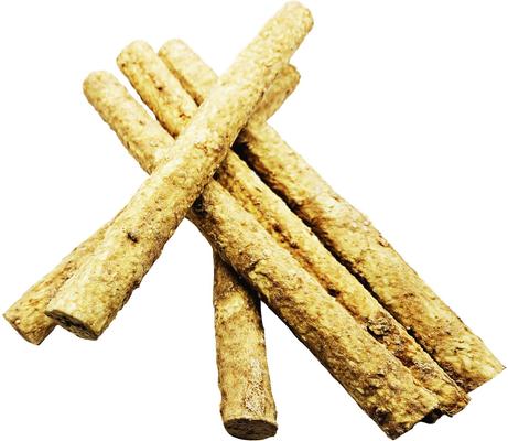 12-in Peanut Butter Crunchy Rolls Dog Treats, 12 count